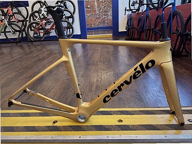 51cm Cervelo Soloist Frameset, Gold Dust, Great Condition!