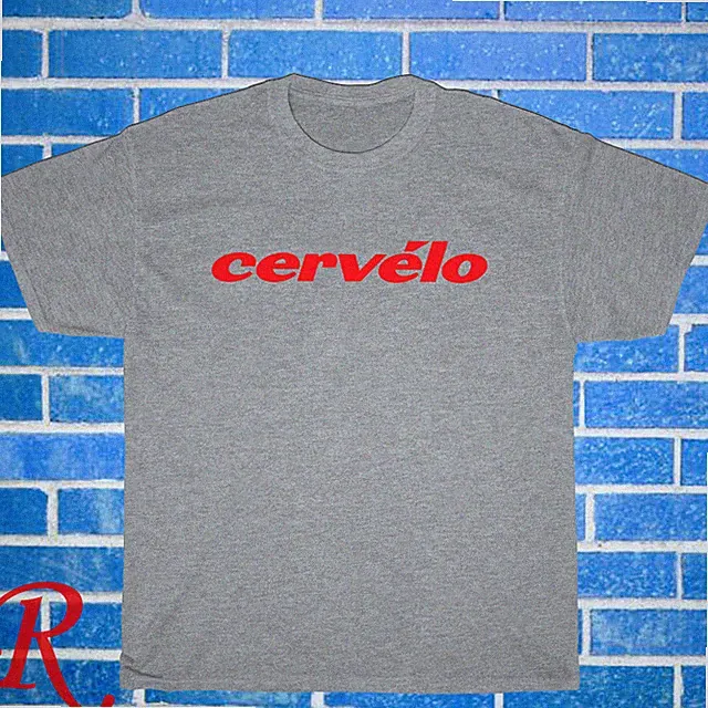 Cervelo Bicycle Logo Black/Grey/Navy Size S-3XL Unisex T-Shirt