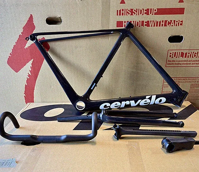 Cervelo R5CX Frameset - 51cm - Five Black - NEW
