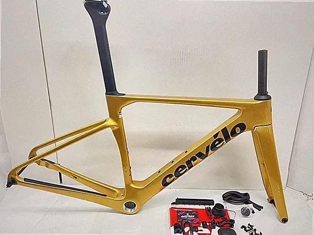 CERVELO SOLOIST Road Frame Set Carbon Gold Dust 2023 New 48 Size