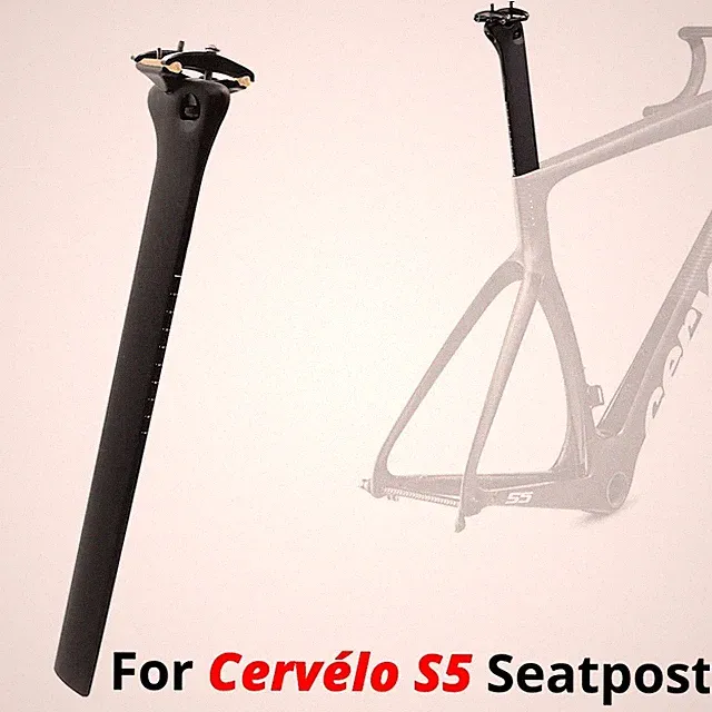 Premium Bike Seatpost for S5 0°- Offset Full Carbon Seatpost